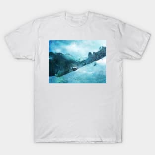 Snow Covered Mountain T-Shirt